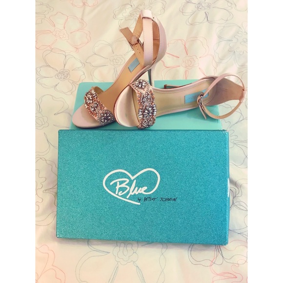 Betsey Johnson Shoes - Gorgeous Betsey Johnson Jeweled Heels Size 7